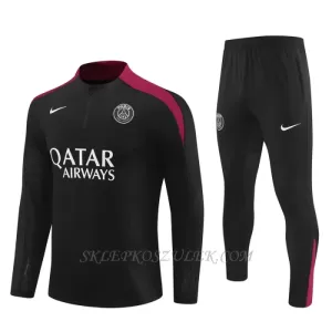 Paris Saint-Germain Zestaw Bluzy Treningowej Dziecięca 2024/25 Czarny