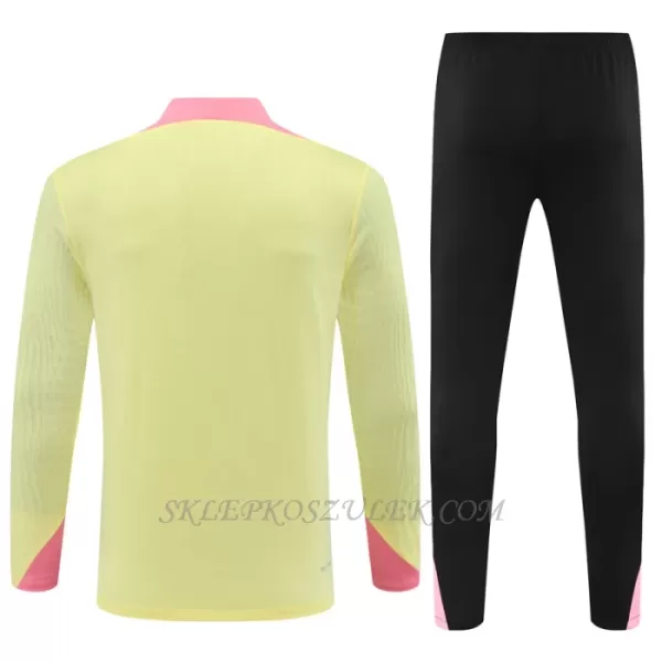 Paris Saint-Germain Zestaw Bluzy Treningowej Męska 2024/25 Żółty