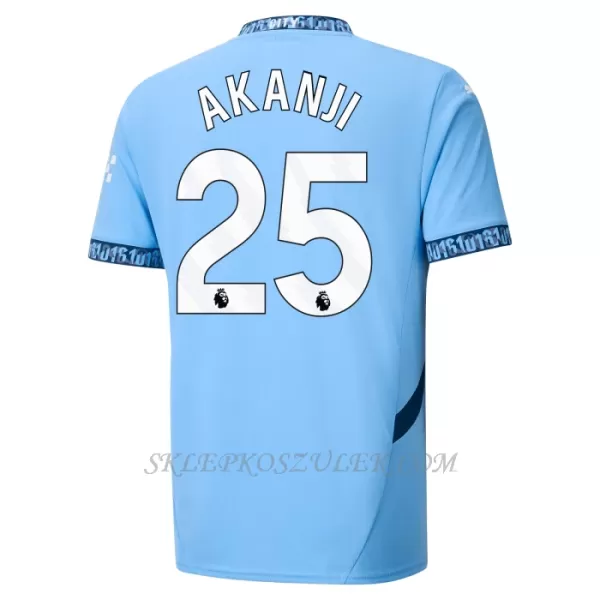 Koszulka Piłkarska Manchester City Akanji 25 Męska Domowa 2024/25