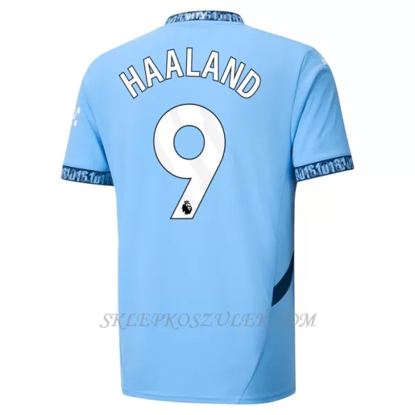 Koszulka Piłkarska Manchester City Erling Haaland 9 Męska Domowa 2024/25