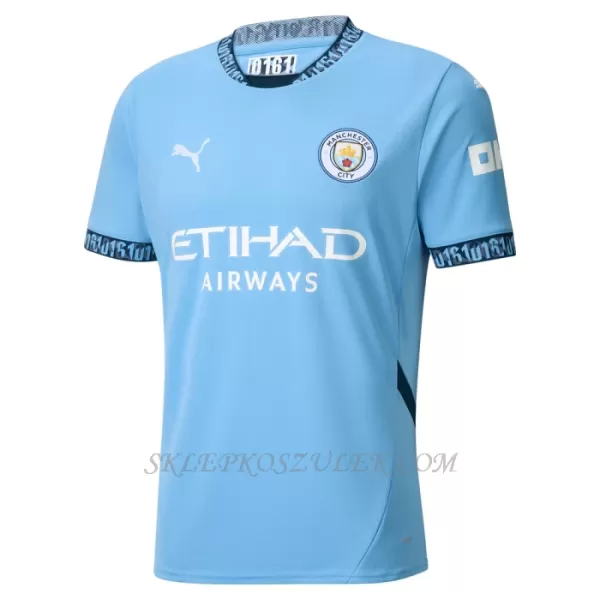 Koszulka Piłkarska Manchester City Jérémy Doku 11 Męska Domowa 2024/25