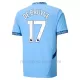 Koszulka Piłkarska Manchester City Kevin De Bruyne 17 Męska Domowa 2024/25
