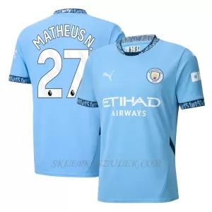 Koszulka Piłkarska Manchester City Matheus Nunes 27 Męska Domowa 2024/25