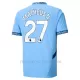 Koszulka Piłkarska Manchester City Matheus Nunes 27 Męska Domowa 2024/25