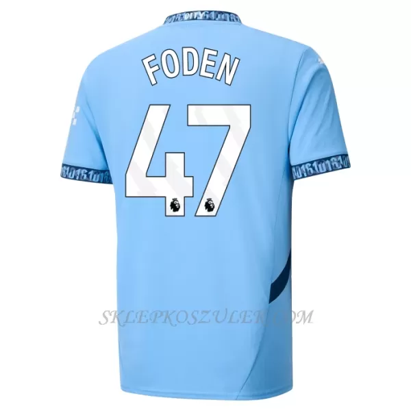 Koszulka Piłkarska Manchester City Phil Foden 47 Męska Domowa 2024/25