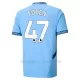Koszulka Piłkarska Manchester City Phil Foden 47 Męska Domowa 2024/25