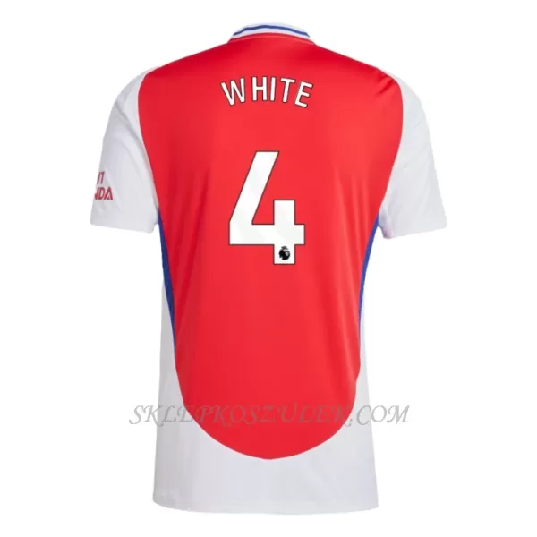 Koszulka Piłkarska Arsenal Ben White 4 Męska Domowa 2024/25
