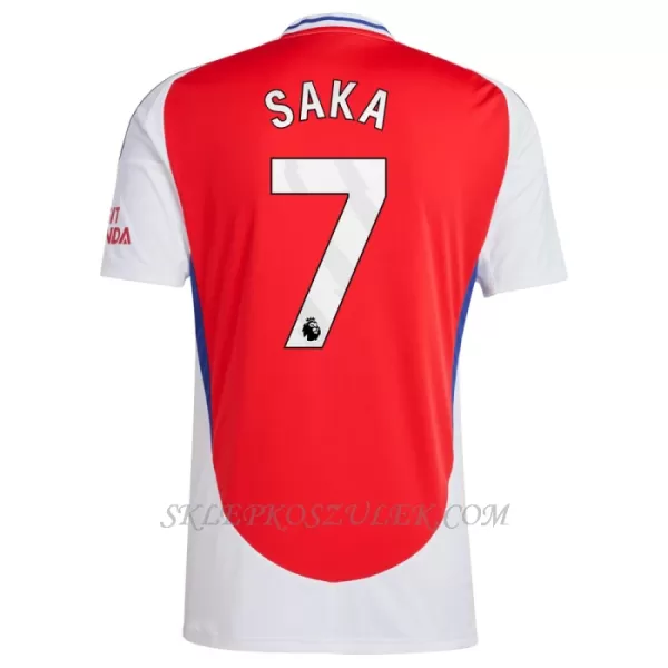 Koszulka Piłkarska Arsenal Bukayo Saka 7 Męska Domowa 2024/25