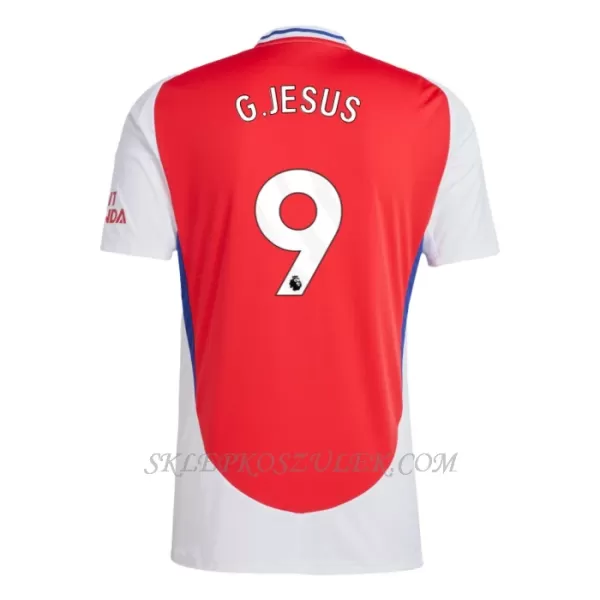 Koszulka Piłkarska Arsenal G. Jesus 9 Męska Domowa 2024/25