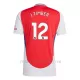 Koszulka Piłkarska Arsenal J. Timber 12 Męska Domowa 2024/25