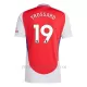 Koszulka Piłkarska Arsenal Trossard 19 Męska Domowa 2024/25