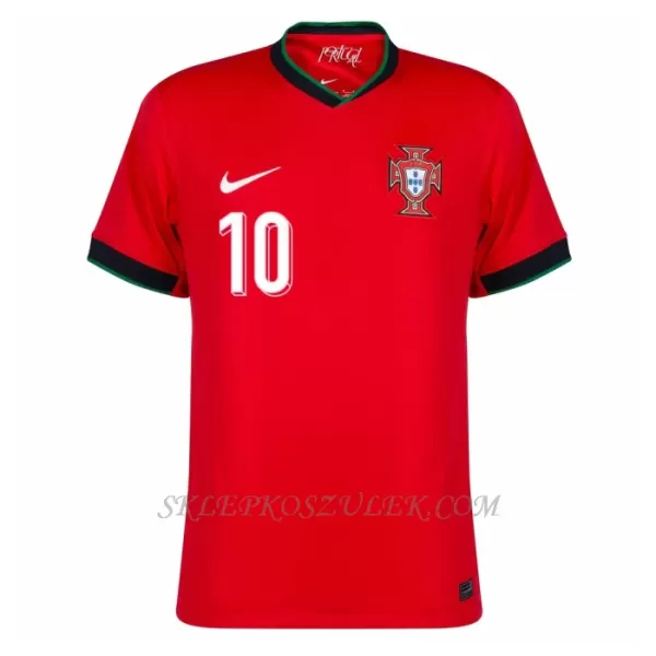 Koszulka Piłkarska Portugalia Bernardo Silva 10 Męska Domowa Euro 2024
