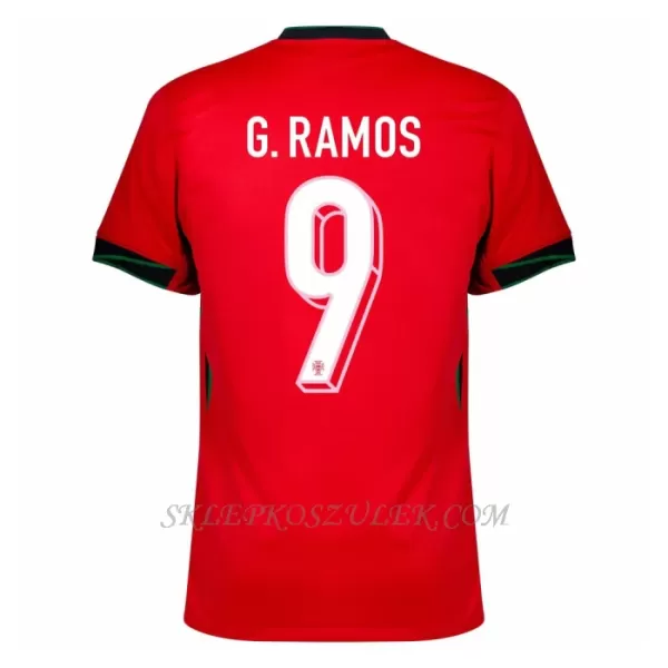 Koszulka Piłkarska Portugalia G. Ramos 9 Męska Domowa Euro 2024