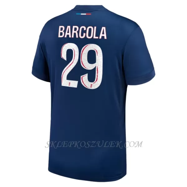 Koszulka Piłkarska Paris Saint-Germain Bradley Barcola 29 Męska Domowa 2024/25