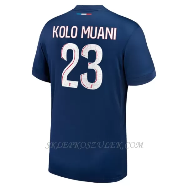 Koszulka Piłkarska Paris Saint-Germain Kolo Muani 23 Męska Domowa 2024/25