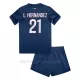 Koszulka Piłkarska Paris Saint-Germain Lucas Hernandez 21 Dziecięca Domowa 2024/25