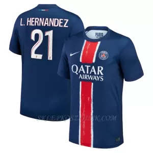 Koszulka Piłkarska Paris Saint-Germain Lucas Hernandez 21 Męska Domowa 2024/25