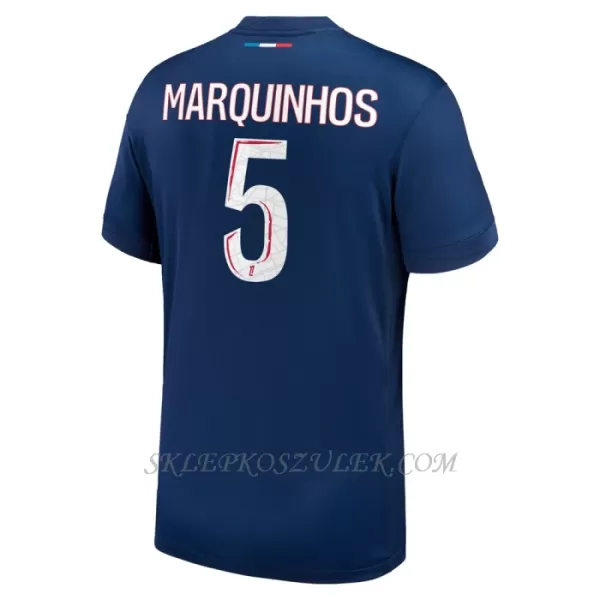 Koszulka Piłkarska Paris Saint-Germain Marquinhos 5 Męska Domowa 2024/25