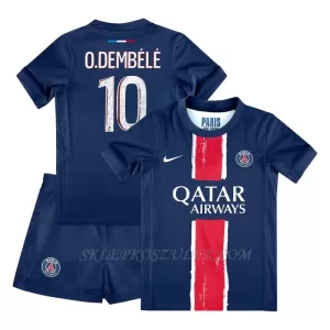 Koszulka Piłkarska Paris Saint-Germain Ousmane Dembélé 10 Dziecięca Domowa 2024/25