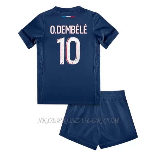 Koszulka Piłkarska Paris Saint-Germain Ousmane Dembélé 10 Dziecięca Domowa 2024/25