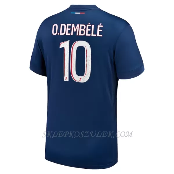 Koszulka Piłkarska Paris Saint-Germain Ousmane Dembélé 10 Męska Domowa 2024/25