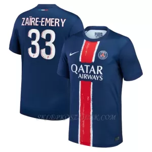 Koszulka Piłkarska Paris Saint-Germain Zaire Emery 33 Męska Domowa 2024/25