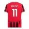 Koszulka Piłkarska AC Milan Christian Pulišić 11 Męska Domowa 2024/25