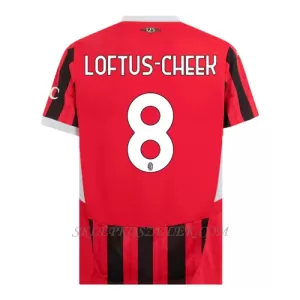 Koszulka Piłkarska AC Milan Loftus-Cheek 8 Męska Domowa 2024/25