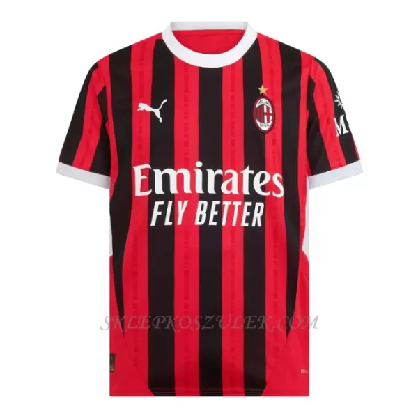 Koszulka Piłkarska AC Milan Okafor 17 Męska Domowa 2024/25