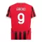 Koszulka Piłkarska AC Milan Olivier Giroud 9 Męska Domowa 2024/25