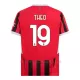 Koszulka Piłkarska AC Milan Theo Hernández 19 Dziecięca Domowa 2024/25