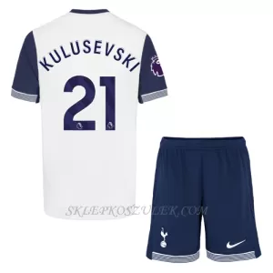 Koszulka Piłkarska Tottenham Hotspur Dejan Kulusevski 21 Dziecięca Domowa 2024/25