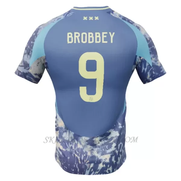 Koszulka Piłkarska AFC Ajax Brian Brobbey 9 Dziecięca Wyjazdowa 2024/25