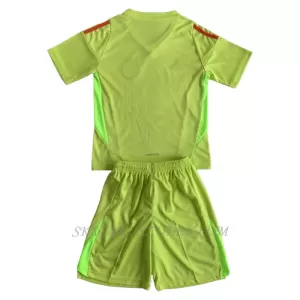 Koszulka Piłkarska Bramkarska Szkocja Dziecięca Euro 2024 Żółty