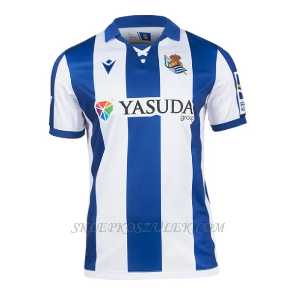 Koszulka Piłkarska Real Sociedad Dziecięca Domowa 2024/25