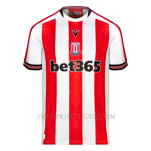 Koszulka Piłkarska Stoke City Dziecięca Domowa 2024/25
