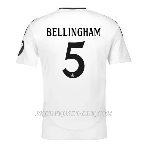Koszulka Piłkarska Real Madryt Jude Bellingham 5 Dziecięca Domowa 2024/25