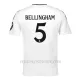 Koszulka Piłkarska Real Madryt Jude Bellingham 5 Dziecięca Domowa 2024/25
