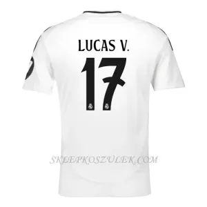 Koszulka Piłkarska Real Madryt Lucas V. 17 Męska Domowa 2024/25