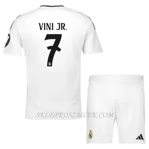 Koszulka Piłkarska Real Madryt Vinicius Junior 7 Dziecięca Domowa 2024/25