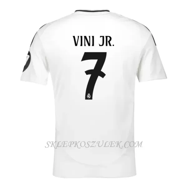 Koszulka Piłkarska Real Madryt Vinicius Junior 7 Dziecięca Domowa 2024/25