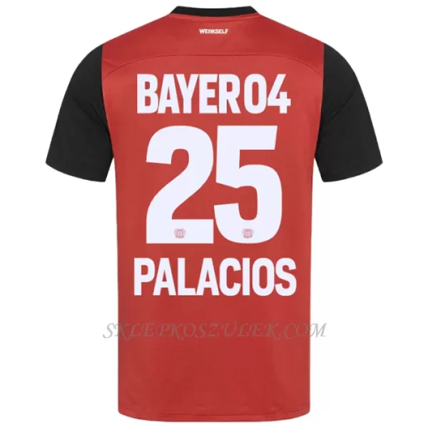 Koszulka Piłkarska Bayer 04 Leverkusen Exequiel Palacios 25 Dziecięca Domowa 2024/25