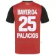 Koszulka Piłkarska Bayer 04 Leverkusen Exequiel Palacios 25 Dziecięca Domowa 2024/25