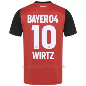Koszulka Piłkarska Bayer 04 Leverkusen Florian Wirtz 10 Męska Domowa 2024/25