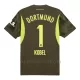 Koszulka Piłkarska Bramkarska Borussia Dortmund Kobel 1 Dziecięca Wyjazdowa 2024/25
