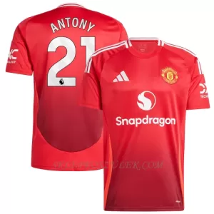 Koszulka Piłkarska Manchester United Antony 21 Męska Domowa 2024/25