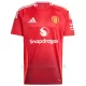 Koszulka Piłkarska Manchester United Bruno Fernandes 8 Męska Domowa 2024/25