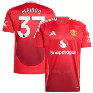 Koszulka Piłkarska Manchester United Kobbie Mainoo 37 Męska Domowa 2024/25