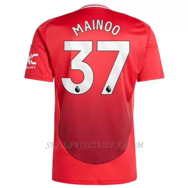 Koszulka Piłkarska Manchester United Kobbie Mainoo 37 Męska Domowa 2024/25