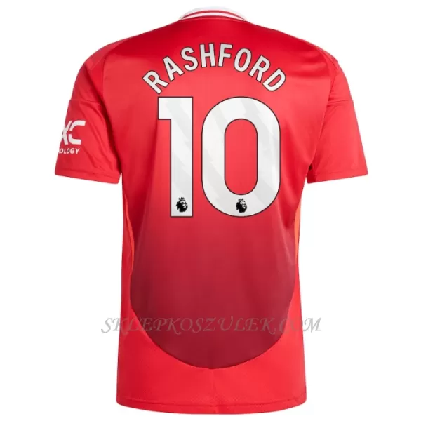 Koszulka Piłkarska Manchester United Marcus Rashford 10 Dziecięca Domowa 2024/25